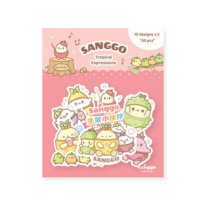Deco Stickers センゴ Sanggo - Tropical Expressions