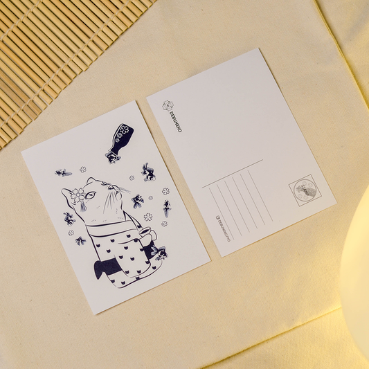 Sake Postcard