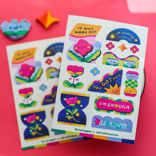 Self Affirmation Sticker Sheet