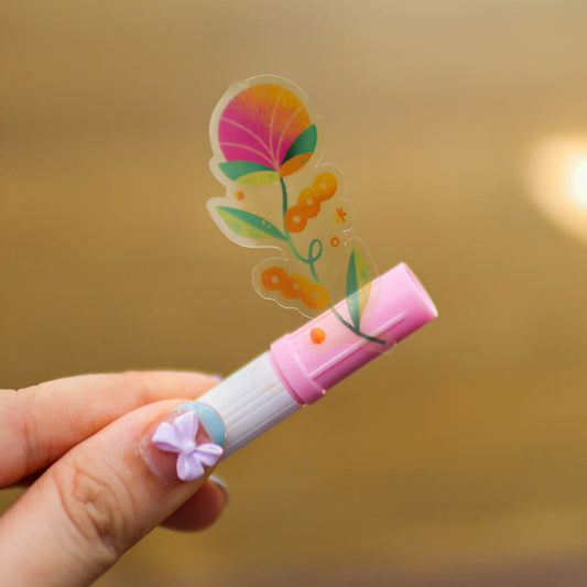 Wild Buds Transparent Sticker Sheet