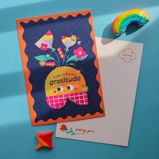 Choosing Gratitude Art print