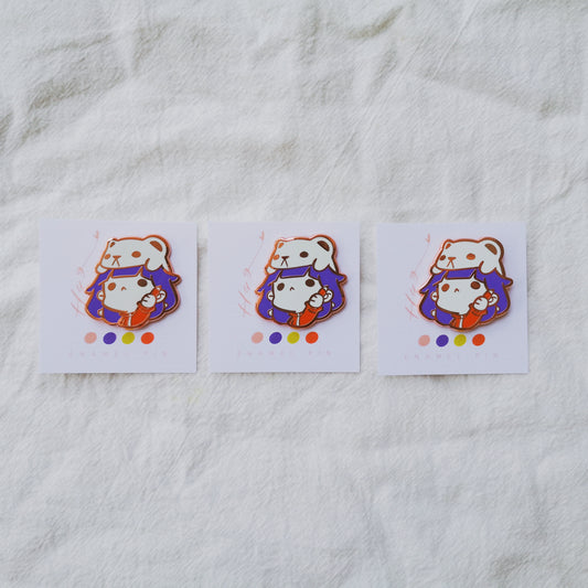 INK.DIARY Enamel Pin - Keep Drawing