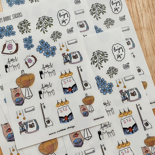 Catdoo Sticker - Enjoy Life (CD11005)