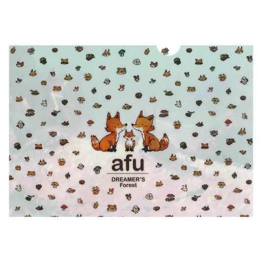 afu A4 Plastic Folder | Fox Family