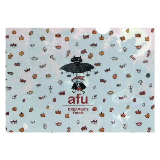 afu A4 plastic folder | Halloween