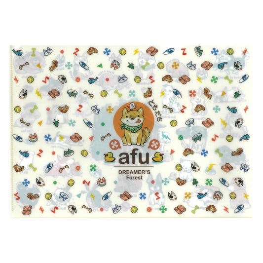 afu A4 Plastic Folder | Dog Breeds