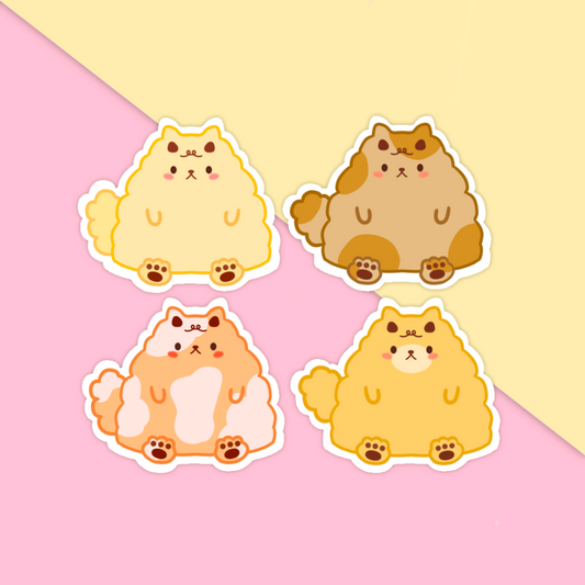 Fluffy Kitties Sticker Pack