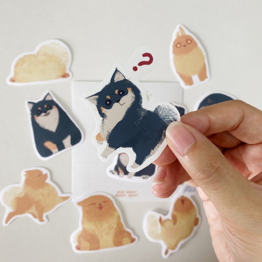Nara & Kibo Sticker Pack