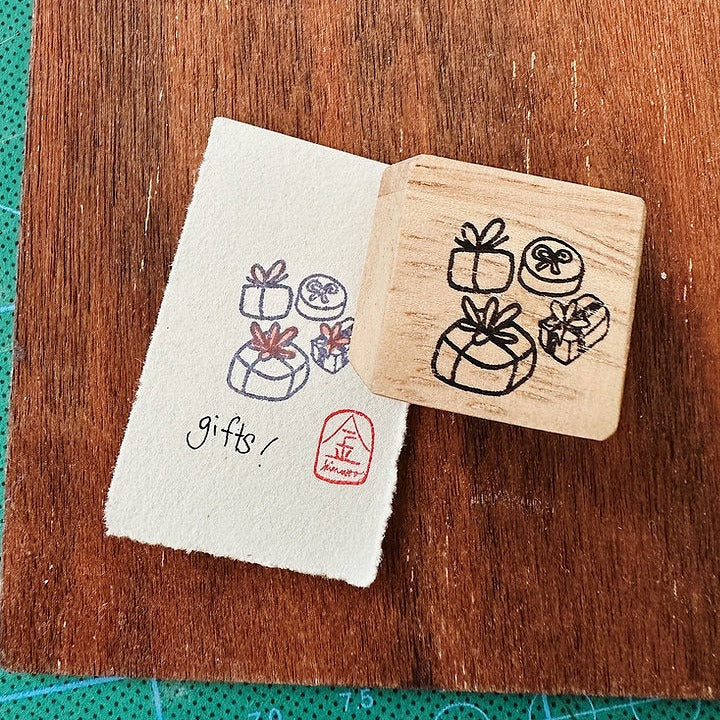 Catdoo rubber stamp - gifts (CD2110146)