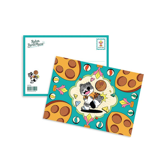 loka made postcard | Rakan Bersameow: Bring the Game On