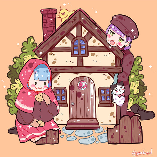 Hansel & Gretel Square Print