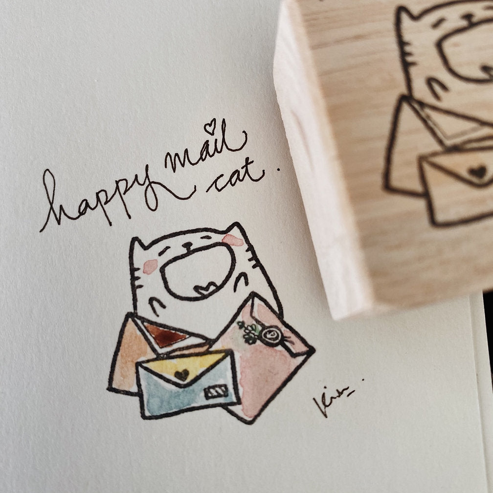 Catdoo rubber stamp - Happy mailing (CD2570627)