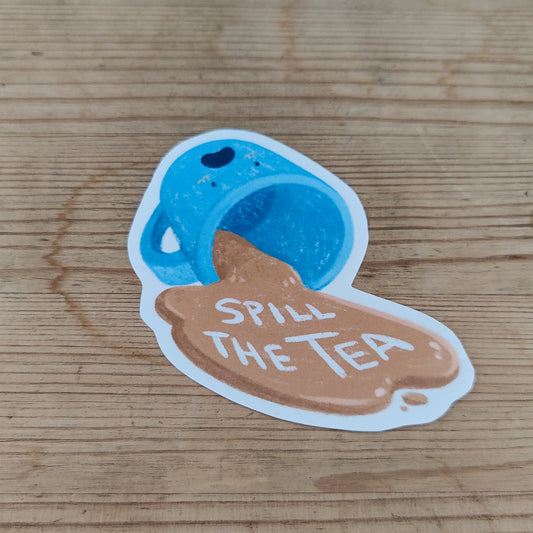 Weiliwonka Sticker Flake - Spill the Tea