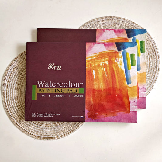 Arto by Campap Watercolor Painting Pad - A4 300 gsm