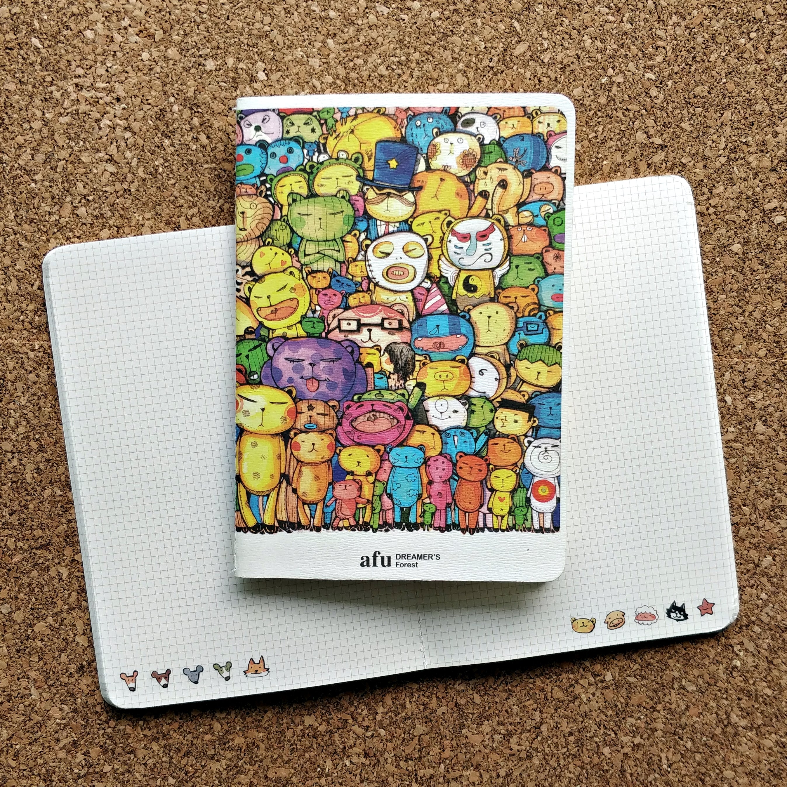 afu Small Grid Notebook - When We are Together – chub.my