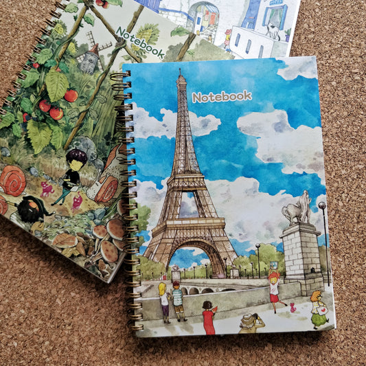 afu Multipurpose Blank Notebook | afu x Paris Emily