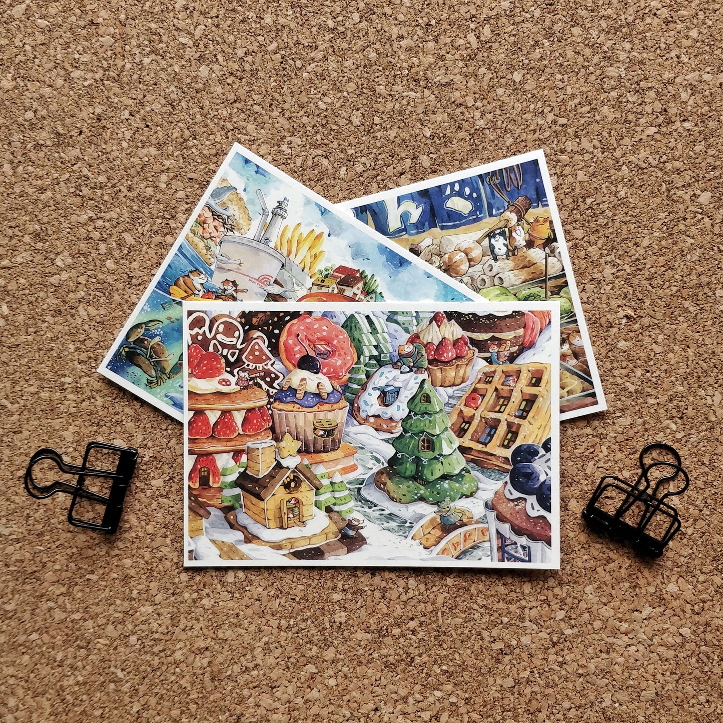 afu A6 Postcard | Christmas Treats
