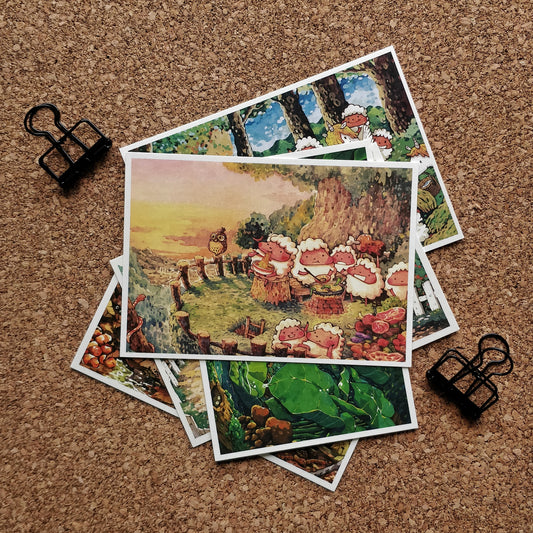 afu A6 Postcard | Meet For a Moment