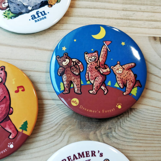 afu button | Dreamer's Forest Bear Night Stroll