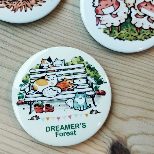 afu button | Cats on a Bench