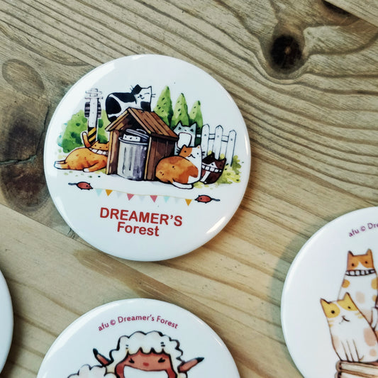 afu button | Alley Cats