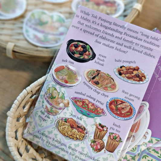 Peranakan Food Stickers