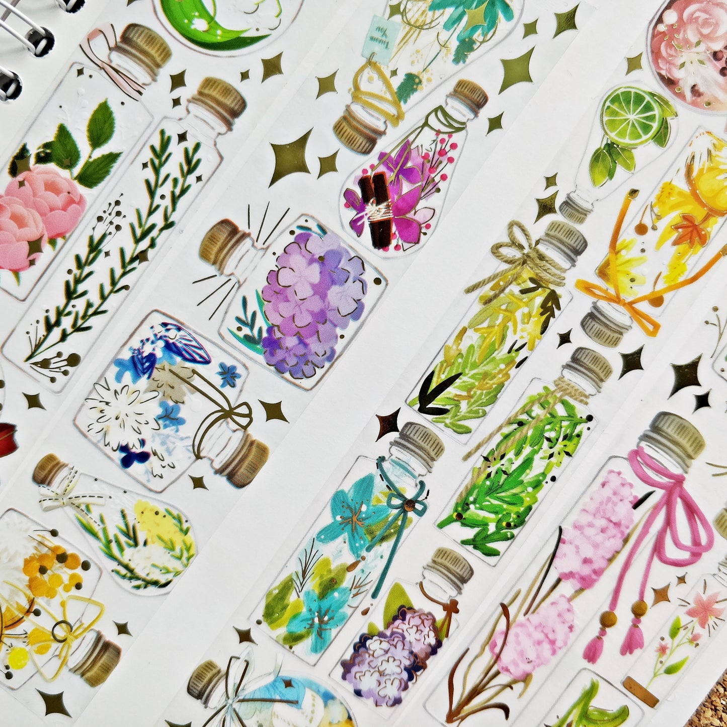 HERBARIUM (Flower in Bottle) PET Tape | Type A