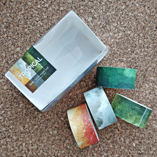 Tropical | Basic Color Washi Tape