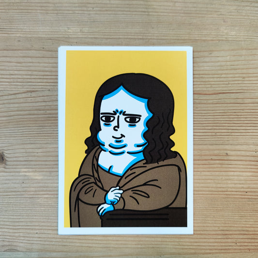 Peeyong Postcard | Mona Lisa