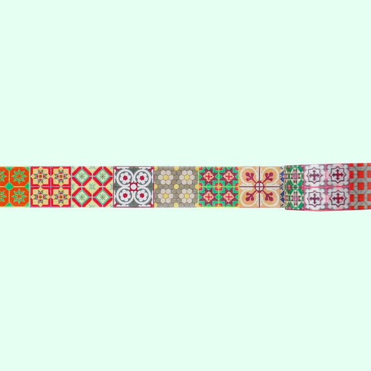 Peranakan Washi Tape Bougainvillea