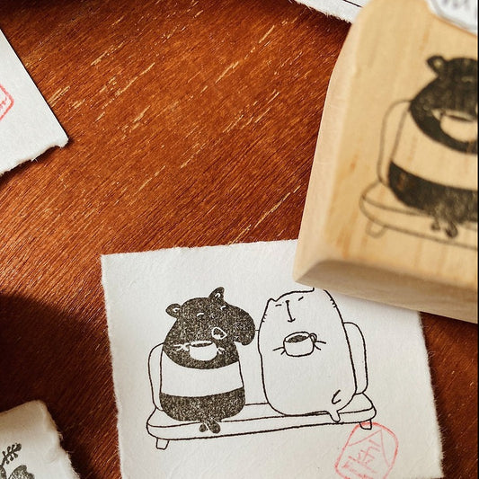 Catdoo rubber stamp - Jom Minum (CD2580064)