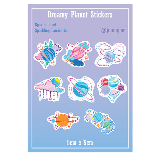 Dreamy Planet Sticker