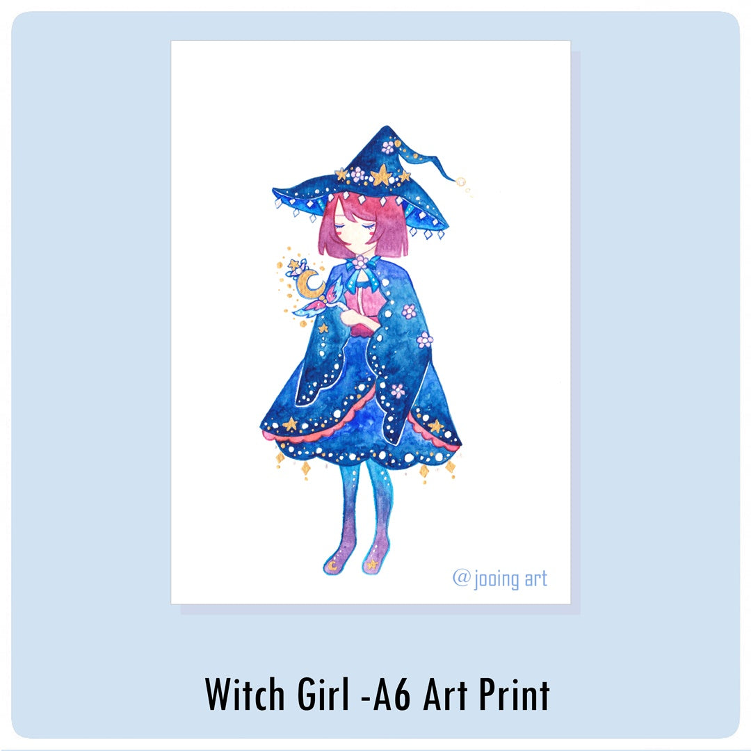 Art Print - Witch Girl