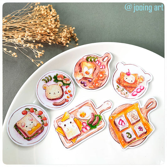 Breakfast Stickers