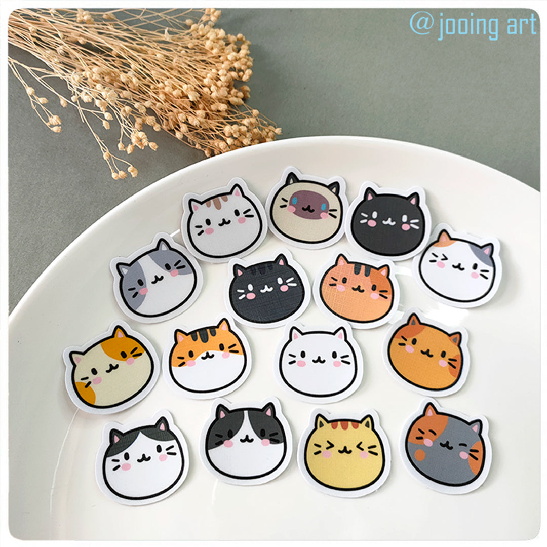 Cute Sticker One Cat Cute Cat Stickers – chub.my