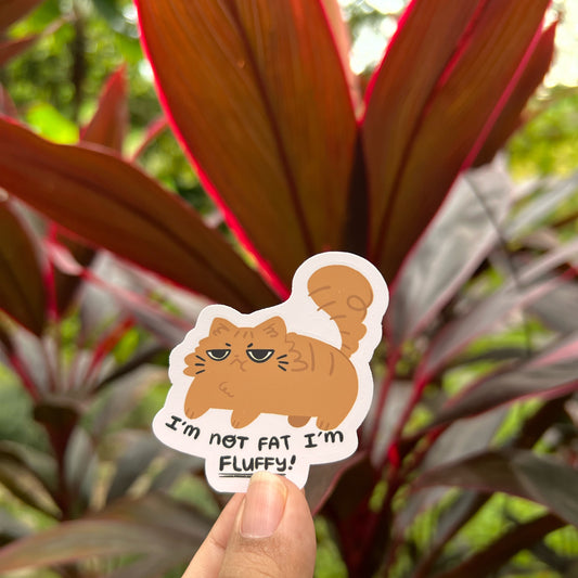 Just Chonky Sticker