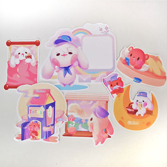 Dream Delivery Sticker set