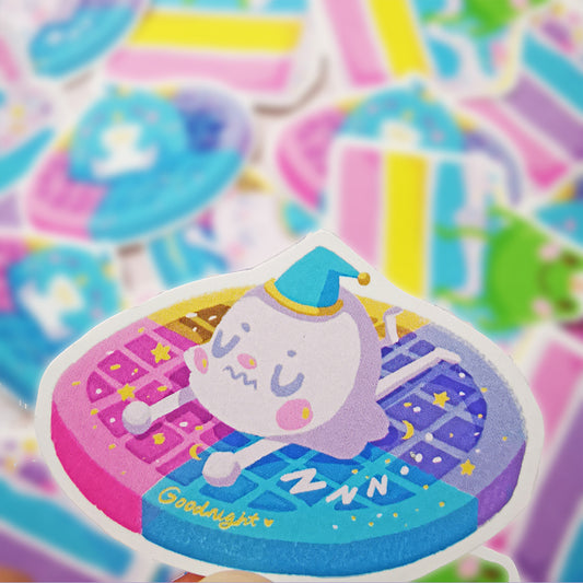 Rainbow snacks Sticker set