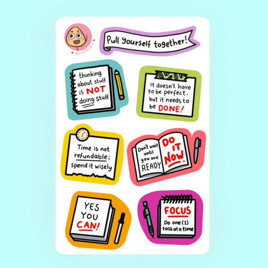Kayren's Art Motivational Stickers