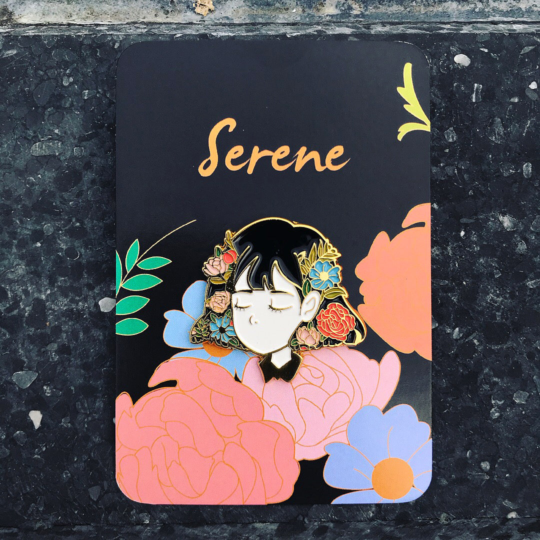 Serene - Soft Enamel Pin