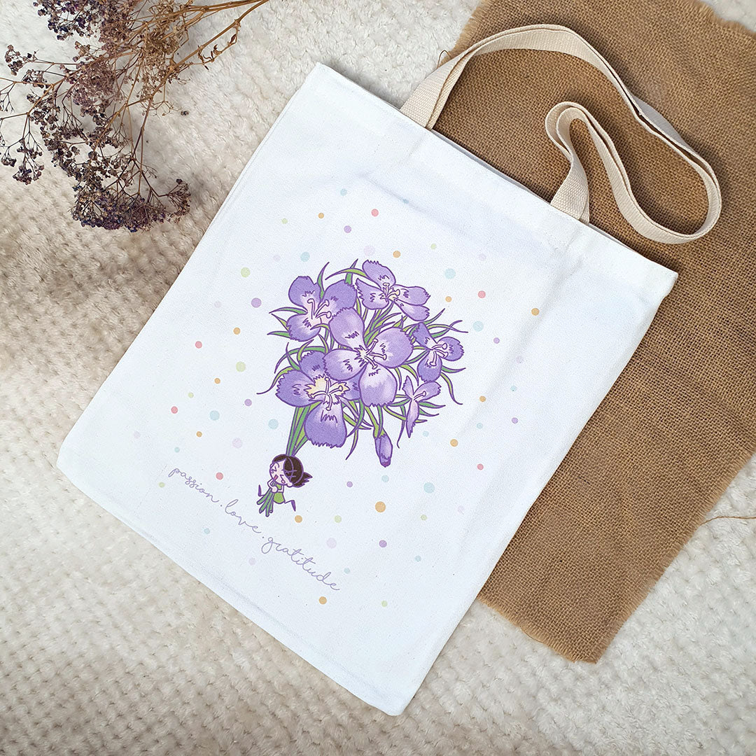 Oh My Dianthus Totebag