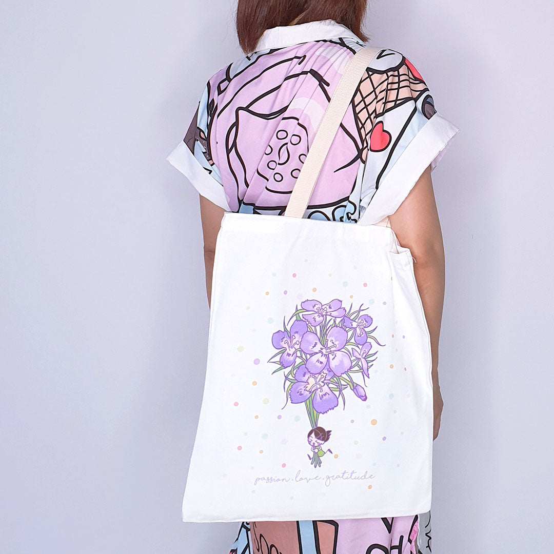 Oh My Dianthus Totebag
