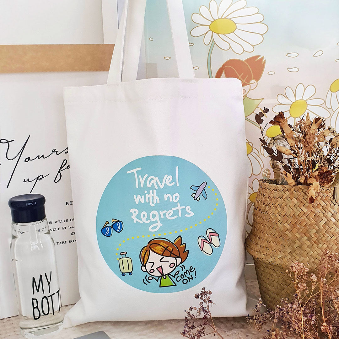 Travel with No Regret Totebag