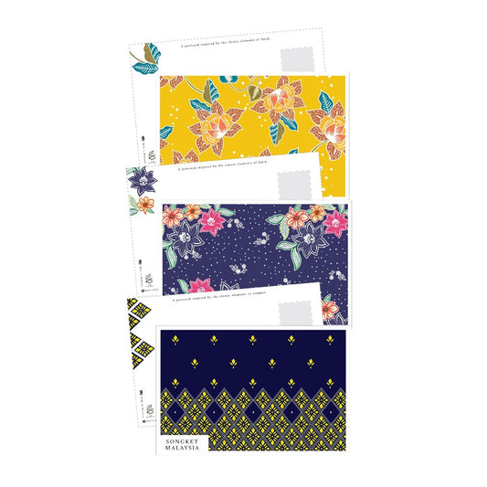 Batik Postcard Set | Type 1