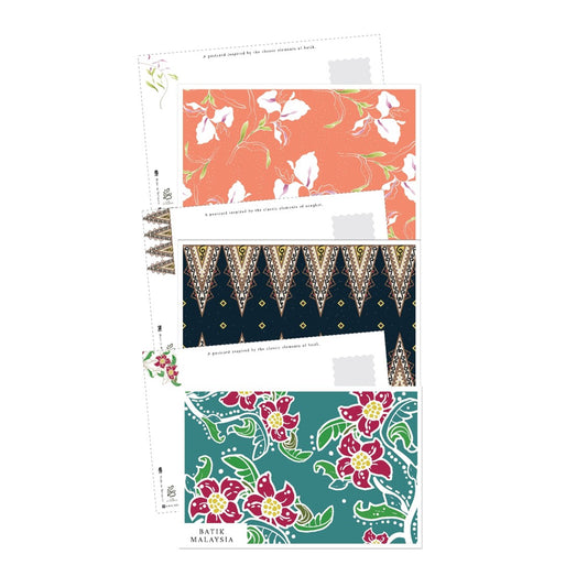 Batik Postcard Set | Type 2