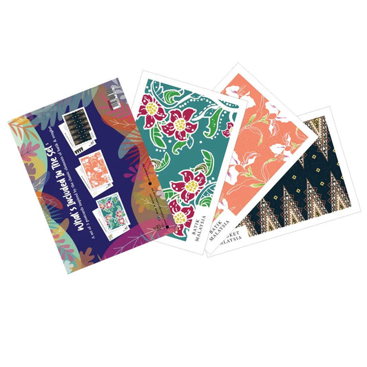 Batik Postcard Set | Type 2