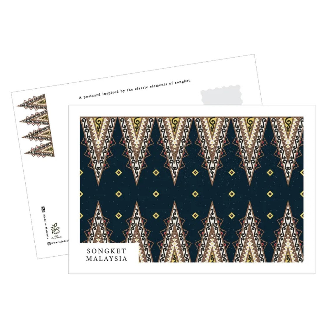 Batik Postcard Set | Type 2