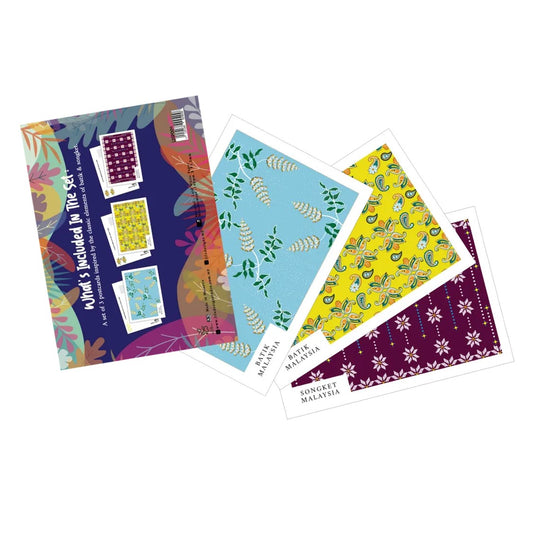 Batik Postcard Set | Type 3