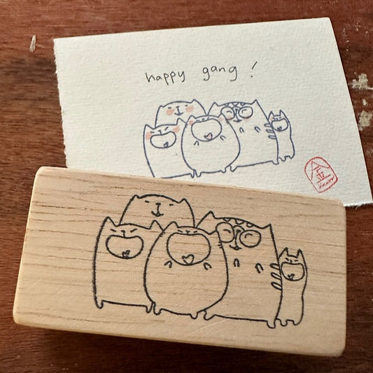 Catdoo rubber stamp - Let’s get together (CD2570737)