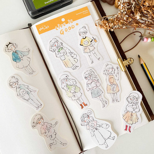 Life is Good Sticker Pack